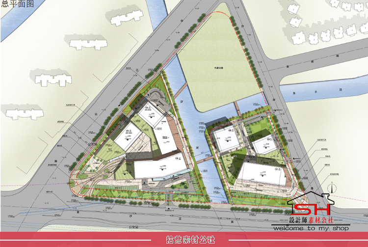 城市商业综合体购物中心广场建筑规划设计文本效果图CAD施工图纸 第10张