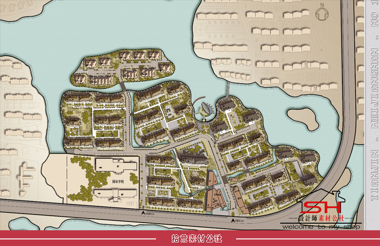 住宅居住小区高层建筑规划设计方案文本户型效果图CAD图纸SU模型 第18张