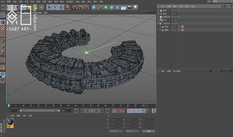 C4D建筑城市插件Greebler 随机建筑突出模型 Win Mac通用A509 第3张