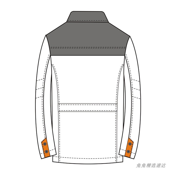 男士西装款式图线稿效果图正反素材服装设计临摹资料练习 第5张