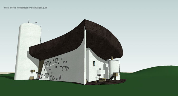 教堂古堡城堡 SU模型 西方欧式古建塔楼酒堡sketchup建筑设计素材 第44张