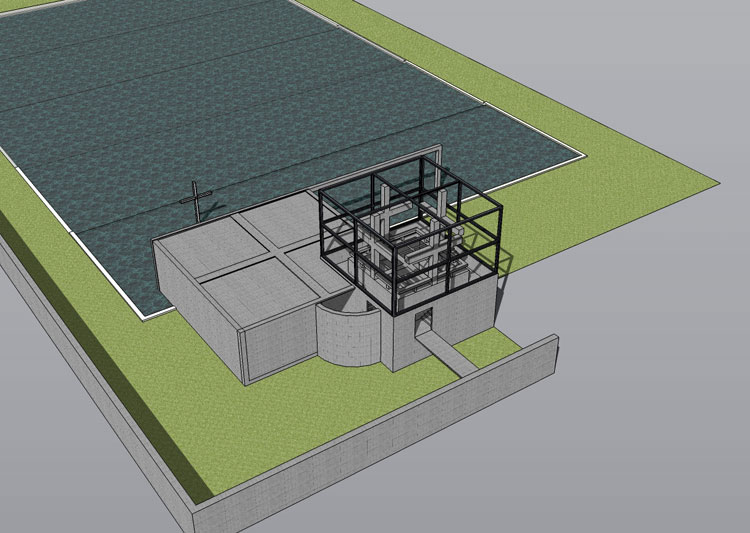 教堂古堡城堡 SU模型 西方欧式古建塔楼酒堡sketchup建筑设计素材 第49张