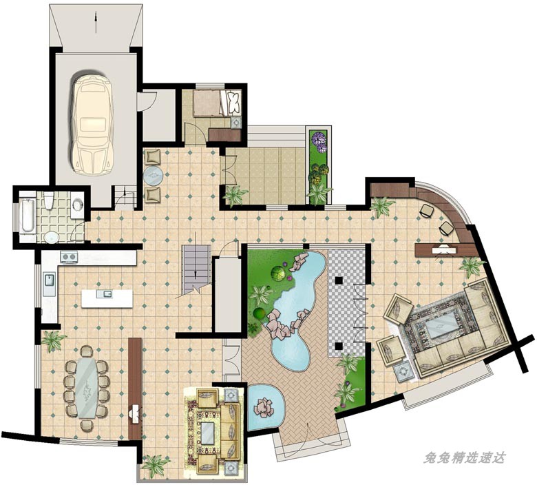 1000套万科住宅户型多层小高层花园洋房公寓复式跃层CAD设计图纸 第15张