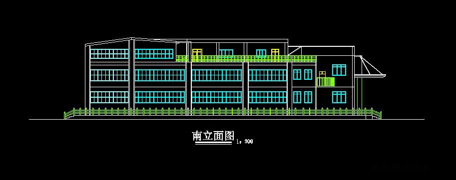 社区文化休闲娱乐活动中心建筑设计大学生活动中心SU模型cad平面 第5张