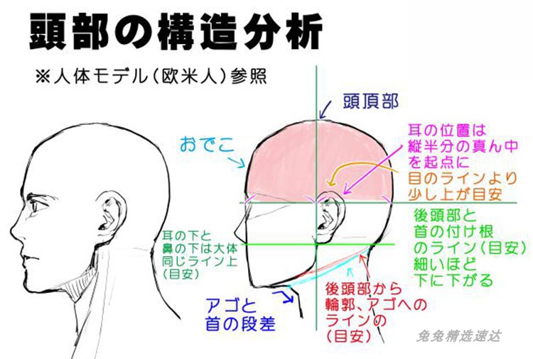 Pixiv漫画人体动态线稿 造型姿势角度 线稿草图 绘画速写临摹素材 第19张