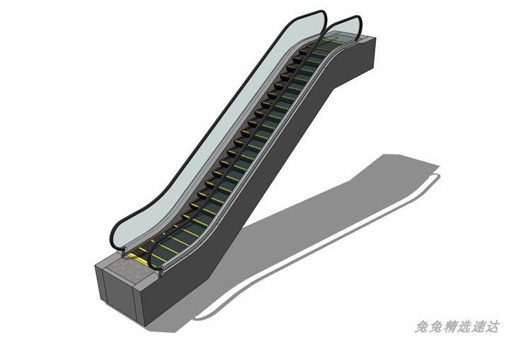 现代旋转楼梯su模型楼梯扶手su模型螺旋楼梯su中式欧式楼梯模型 第5张