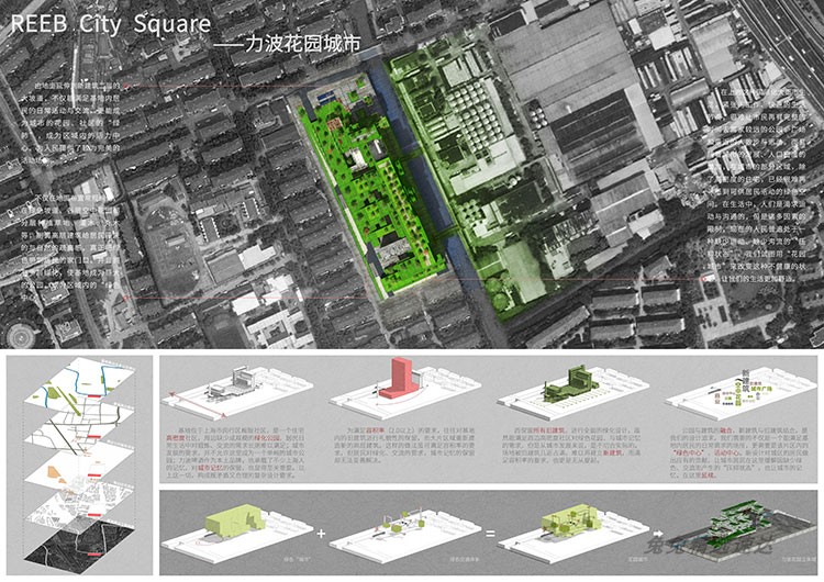 2019建筑设计a1排版psd毕业生作品ps展板模板A0 A1 PSD源文件素材 第18张