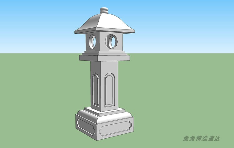 SU欧式罗马柱子门框组件模型素材SketchUp草图大师室内建筑构件3D 第5张