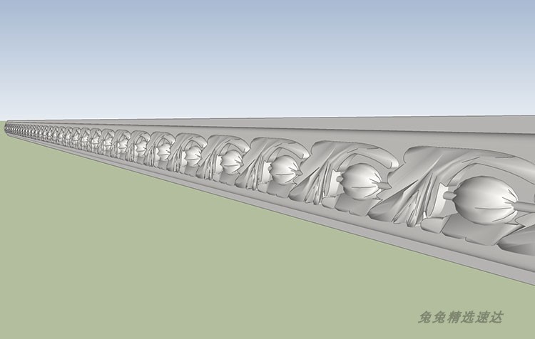 SU欧式罗马柱子门框组件模型素材SketchUp草图大师室内建筑构件3D 第11张