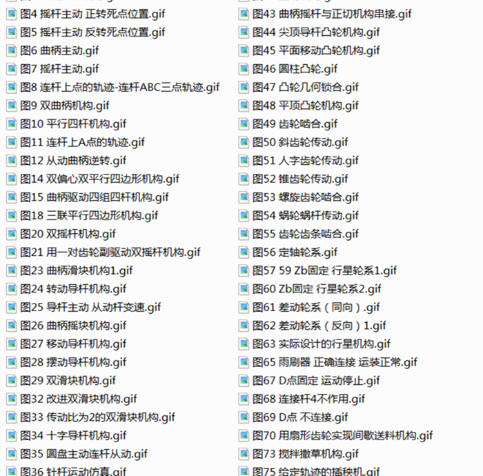 2000个机械结构动态图 自动化设备设计参考设备原理机构演示GIF 第13张