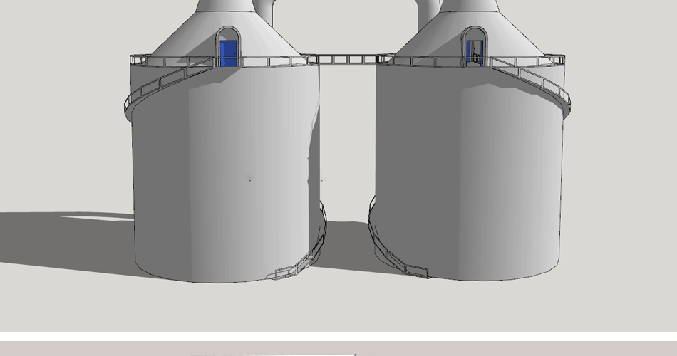 sketchup模型工业机械机器加工化工厂房设备工程车草图大师su模型 第32张