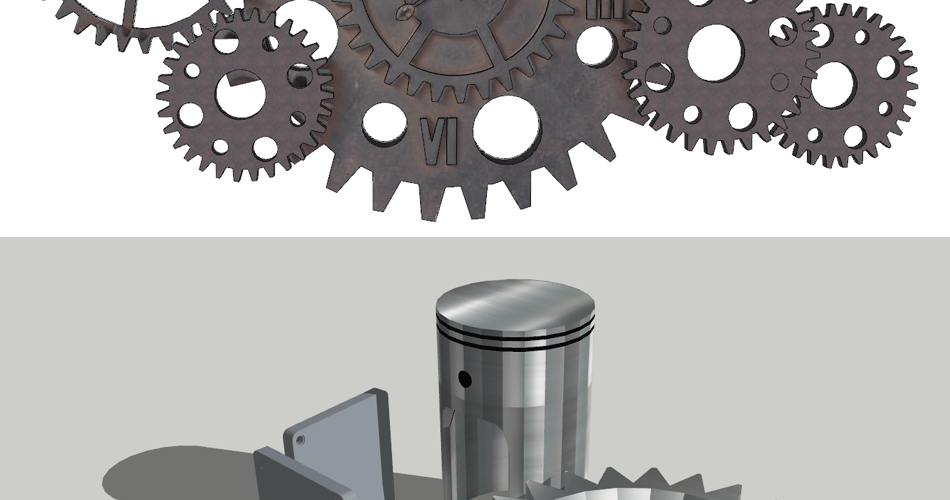 sketchup模型工业机械机器加工化工厂房设备工程车草图大师su模型 第43张