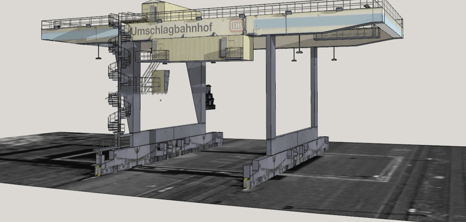 sketchup模型工业机械机器加工化工厂房设备工程车草图大师su模型 第45张