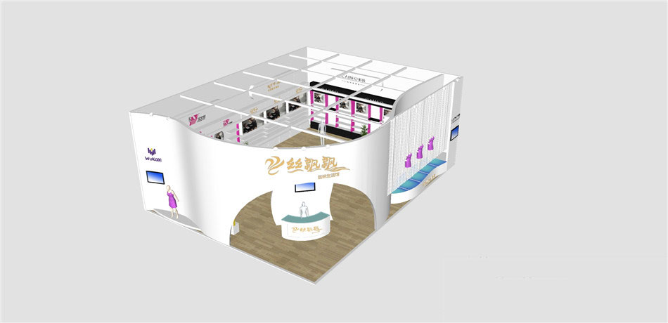 sketchup模型商业展览展厅设计效果图展馆特装搭建草图大师su模型 第28张