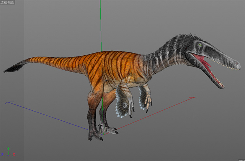 C4D恐龙世界生存游戏角色怪兽怪物探险3D模型设计素材 MX112 第2张