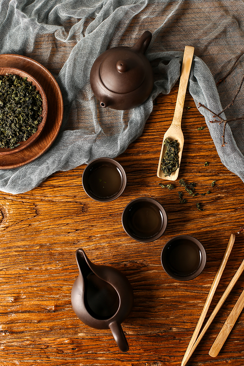 中式茶馆茶楼品茶泡茶茶文化茶具挂画海报装饰画高清电子素材图库 第23张