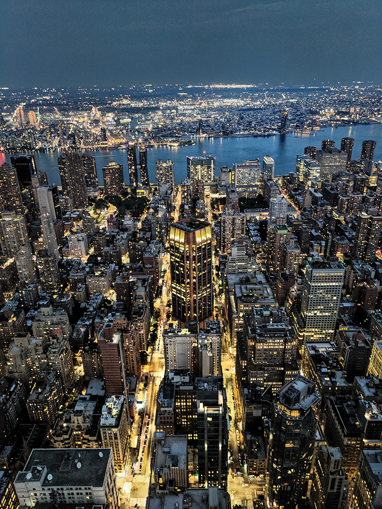 现代轻奢城市风景建筑摄影素材夜景玄关装饰画画芯高清素材图片库 第14张