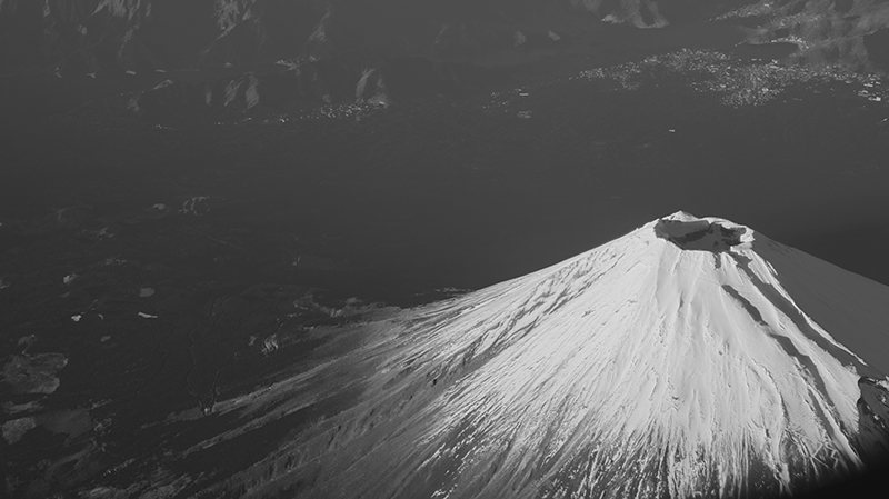 现代中式北欧风黑白灰工业风极简雪山山峰装饰画画芯高清素材图库 第7张