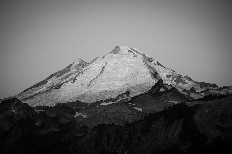 现代中式北欧风黑白灰工业风极简雪山山峰装饰画画芯高清素材图库 第20张